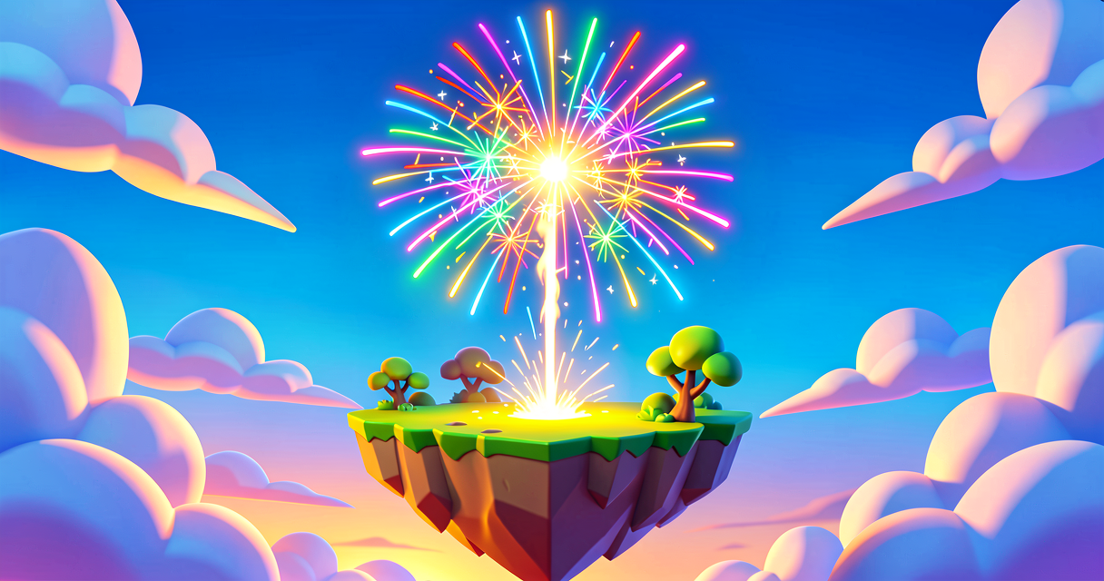 Boom! Make a Sparkling Firework in Fortnite