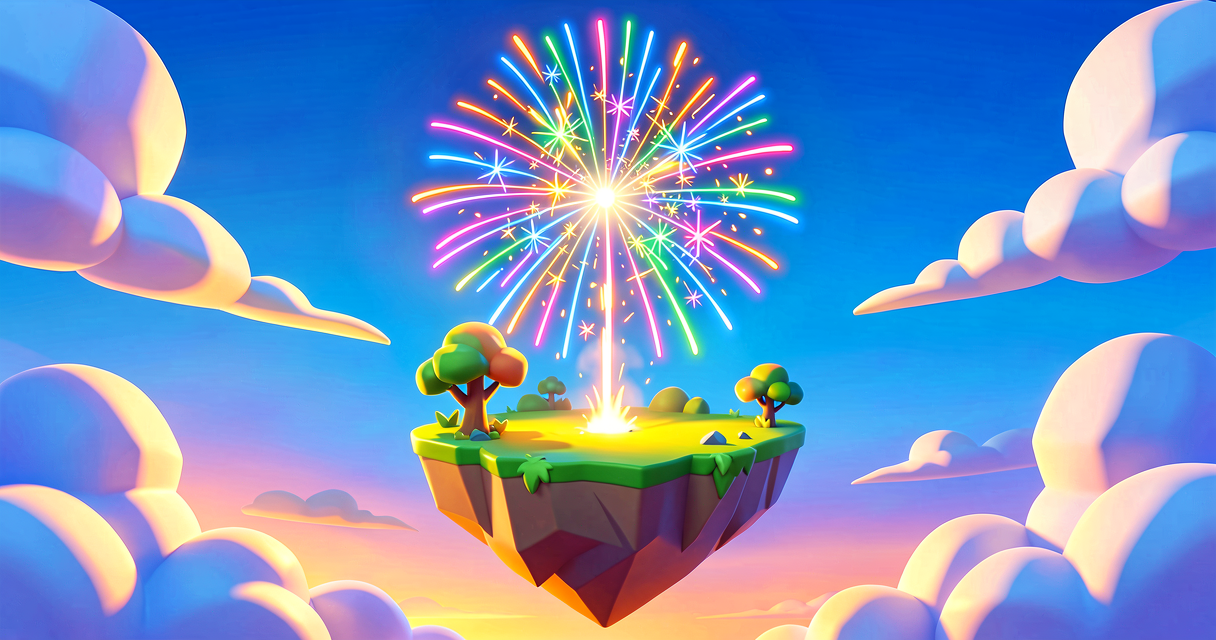 How to Make Your Island Sparkle with Fireworks