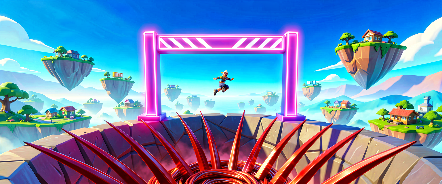 Deathrun in UEFN: The Obstacle Gauntlet
