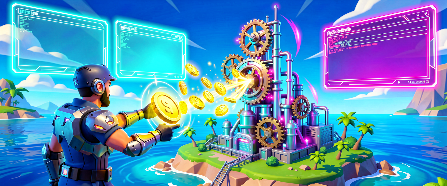 Tycoon in UEFN: The Idle Money Machine
