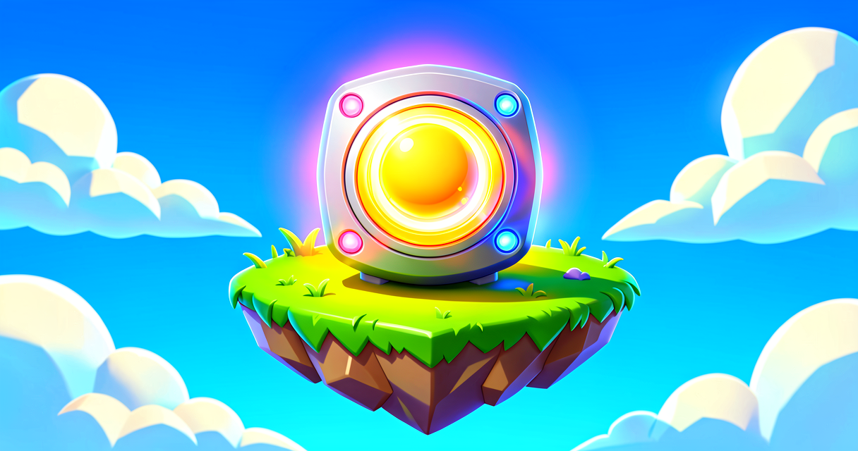 The Magic Button: Make Your Island Respond!