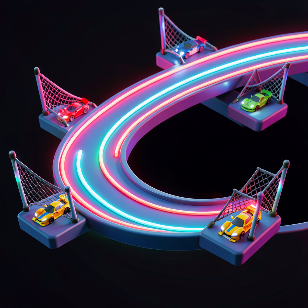 How to Build a Rocket Racing Island (Without Crashing Into the Void)