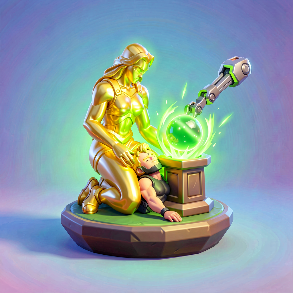 The "Don't Die" Button: Building a Custom Health Powerup