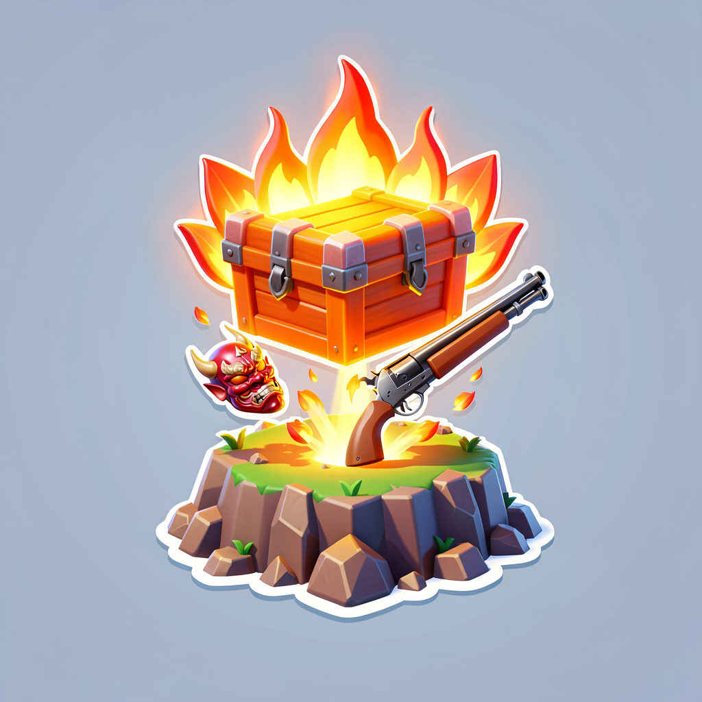 Create a Fiery Loot Chest in UEFN