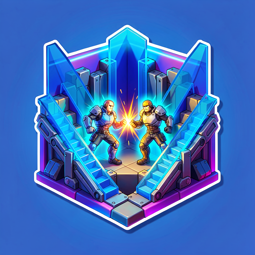 1v1 Build Fights in UEFN: Build the Skill-Duel Mode