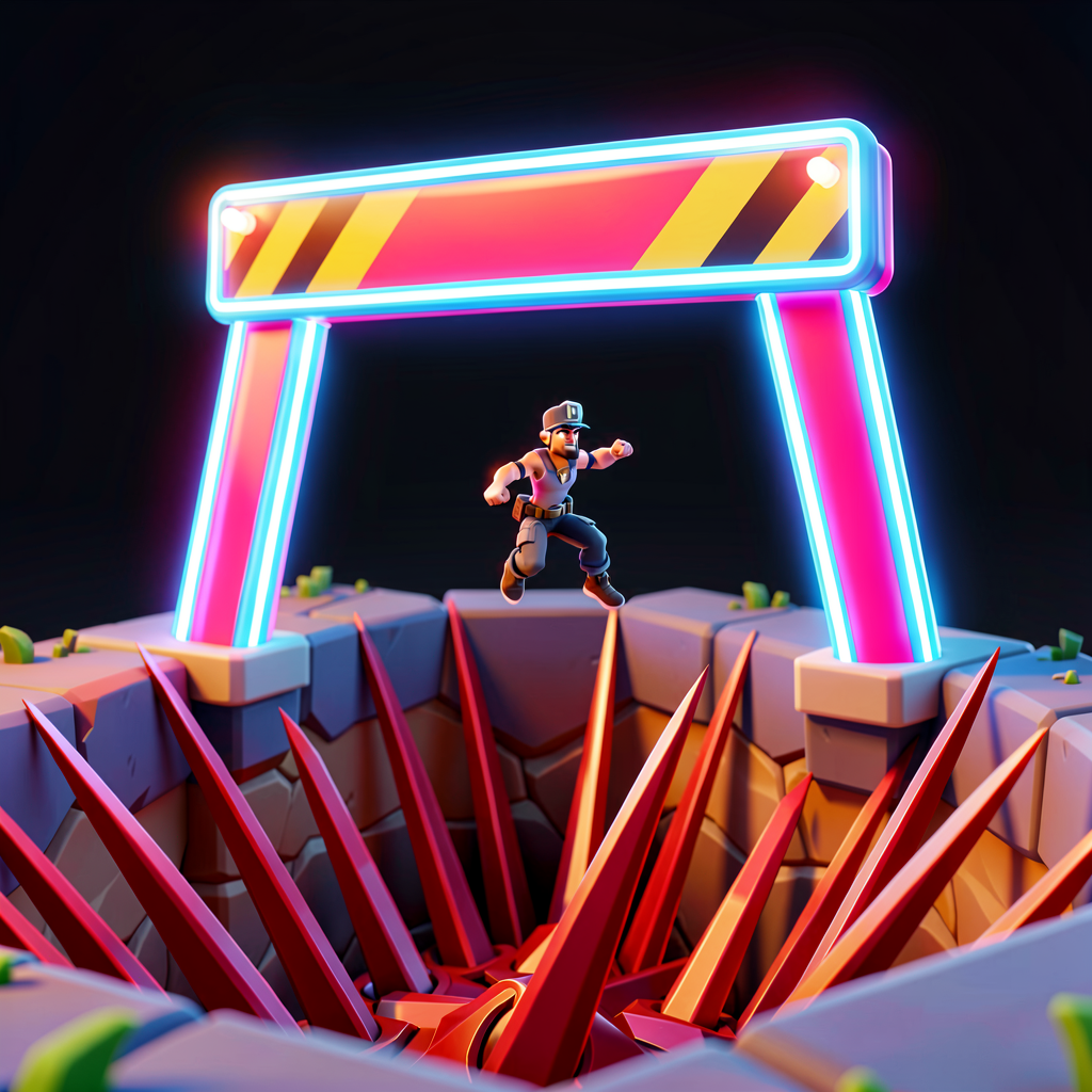 Deathrun in UEFN: The Obstacle Gauntlet
