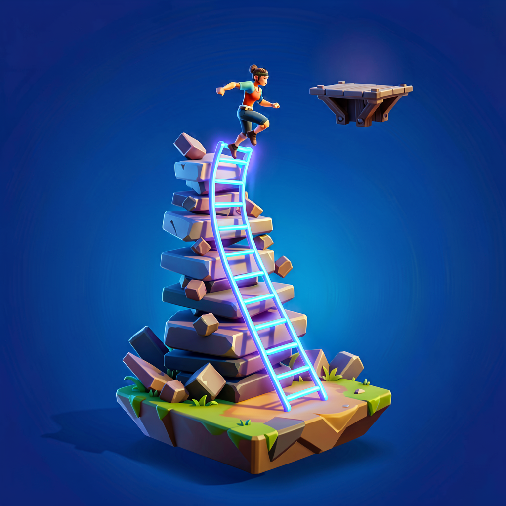Only Up: Building a Vertical Parkour Climb in UEFN
