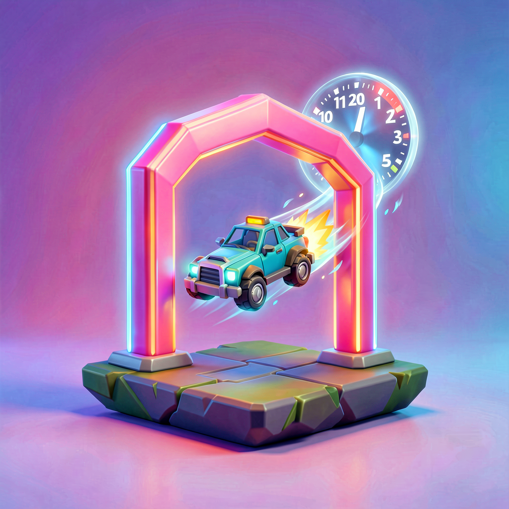 Racing in UEFN: Build the Track-and-Lap Classic