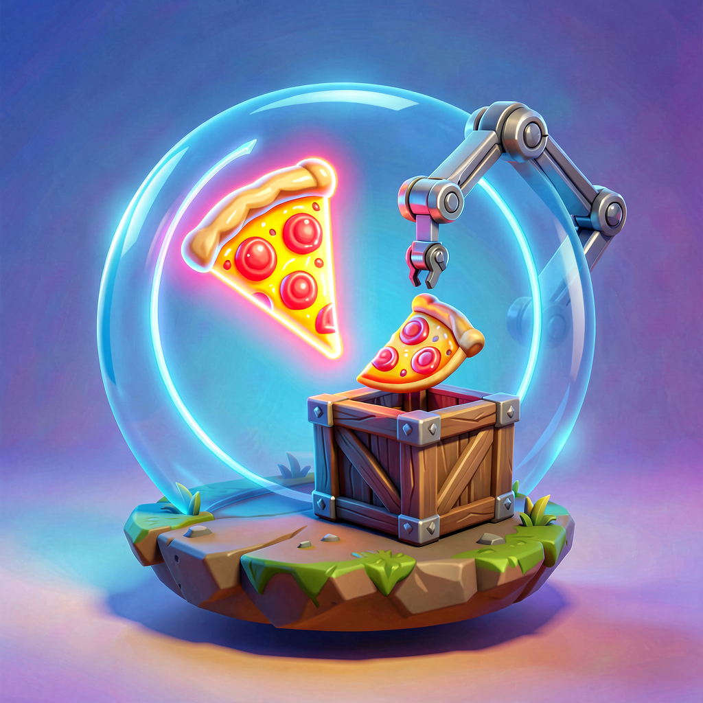Pizza Pursuit: Level Setup for Time Trial