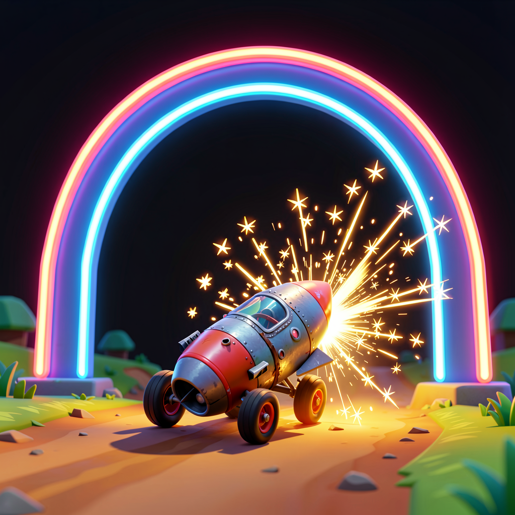 Build Your First Rocket Racing Checkpoint Line
