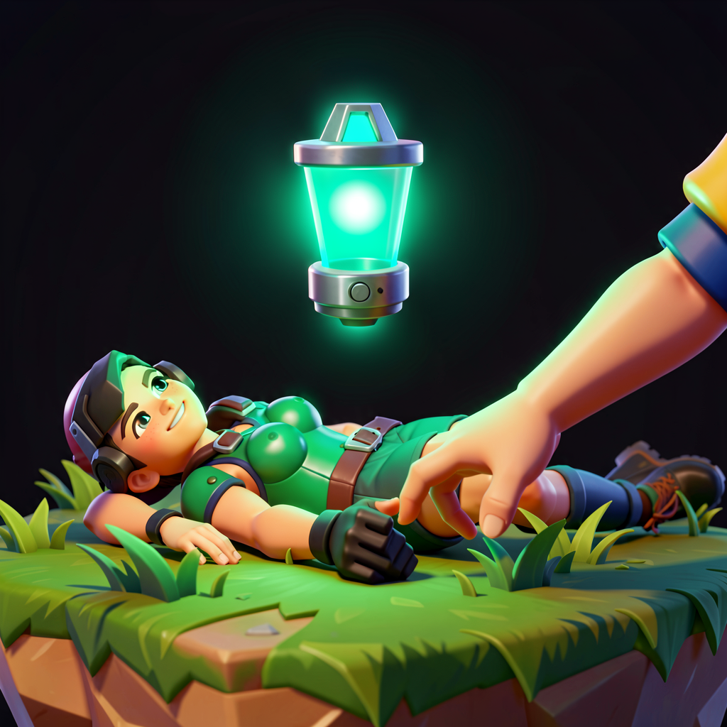 Save Your Friends: The Down But Not Out Device