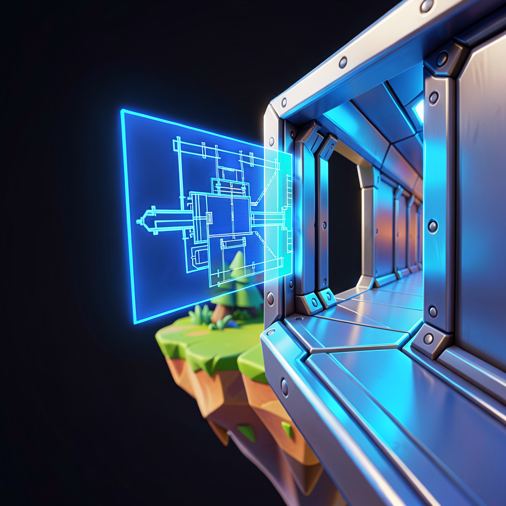 Build a Sci-Fi Base with Futuristic Prefabs