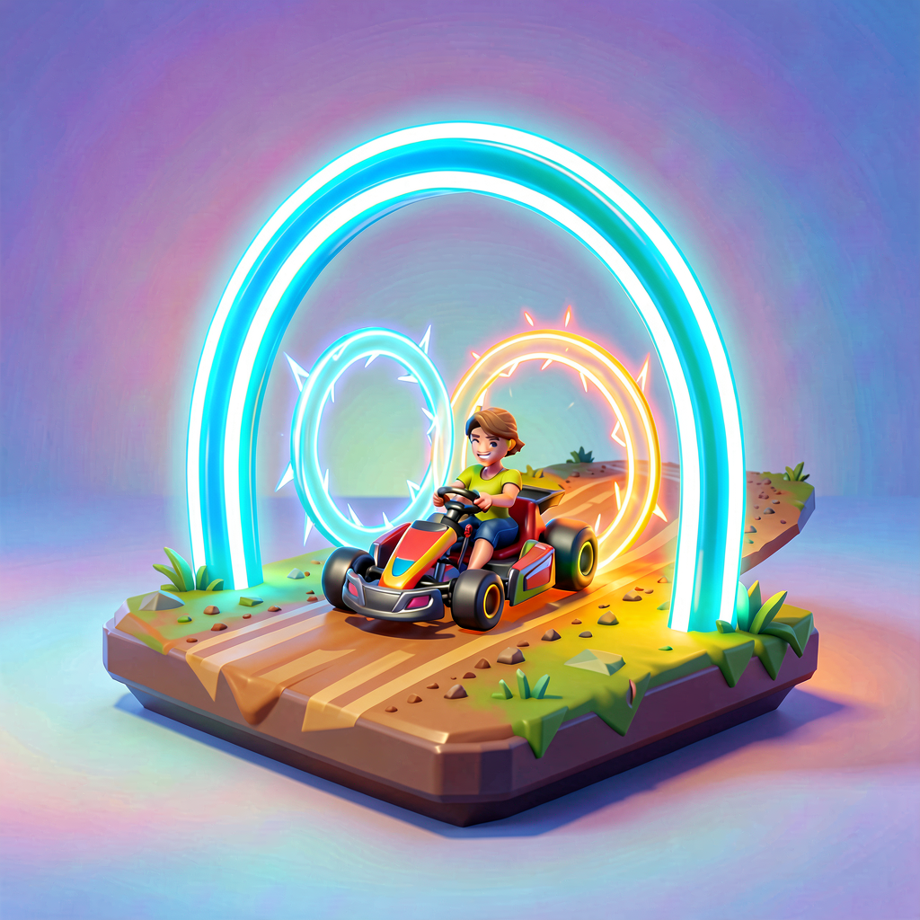 Build a Mini Race Track with Checkpoints