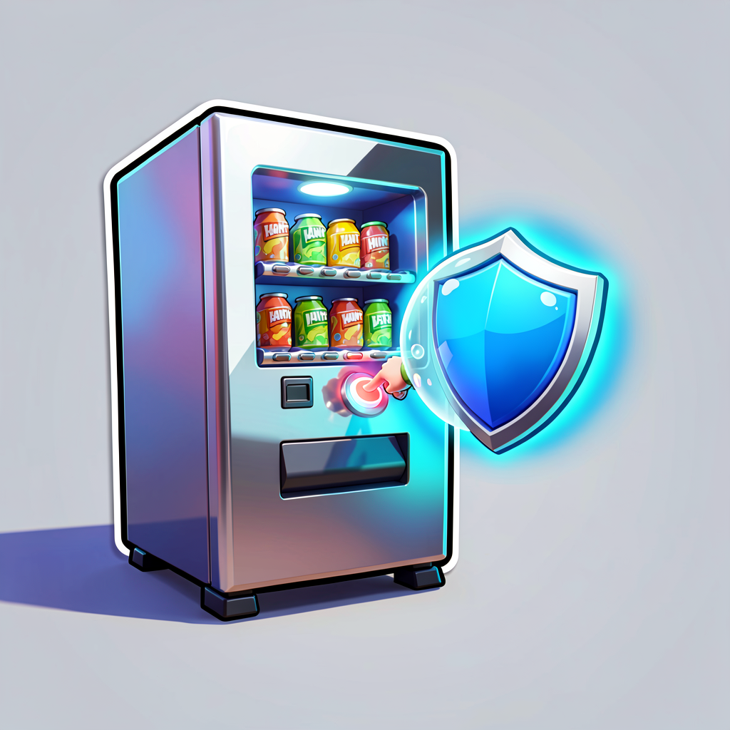 The Blue Bar Boss: Building a Shield Vending Machine with Verse