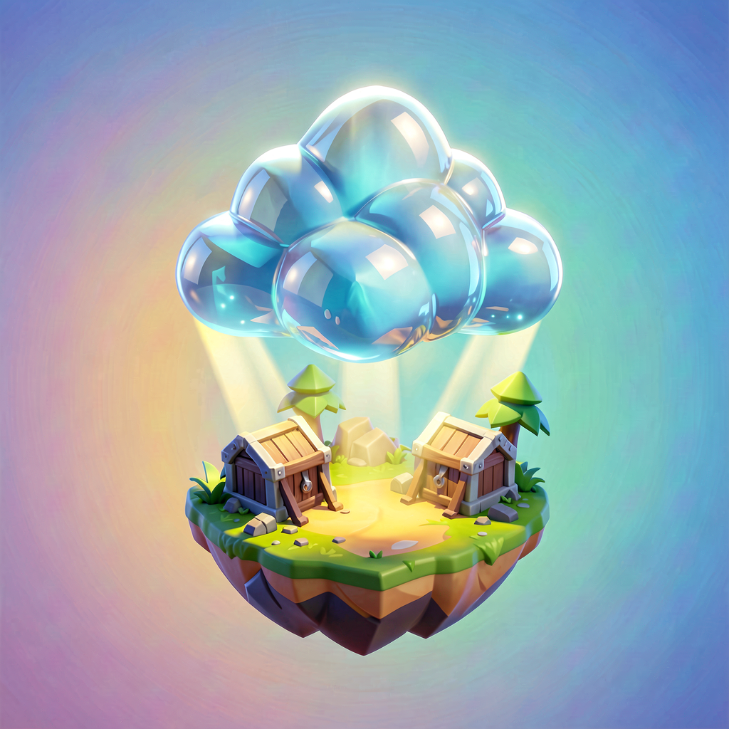 The Sky is Not a Ceiling: Adding Real Clouds to Your Island