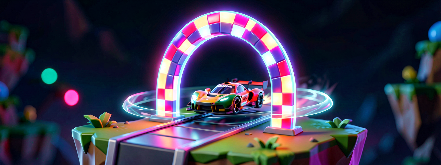 Racing in UEFN: Build the Track-and-Lap Classic: 1. What it is