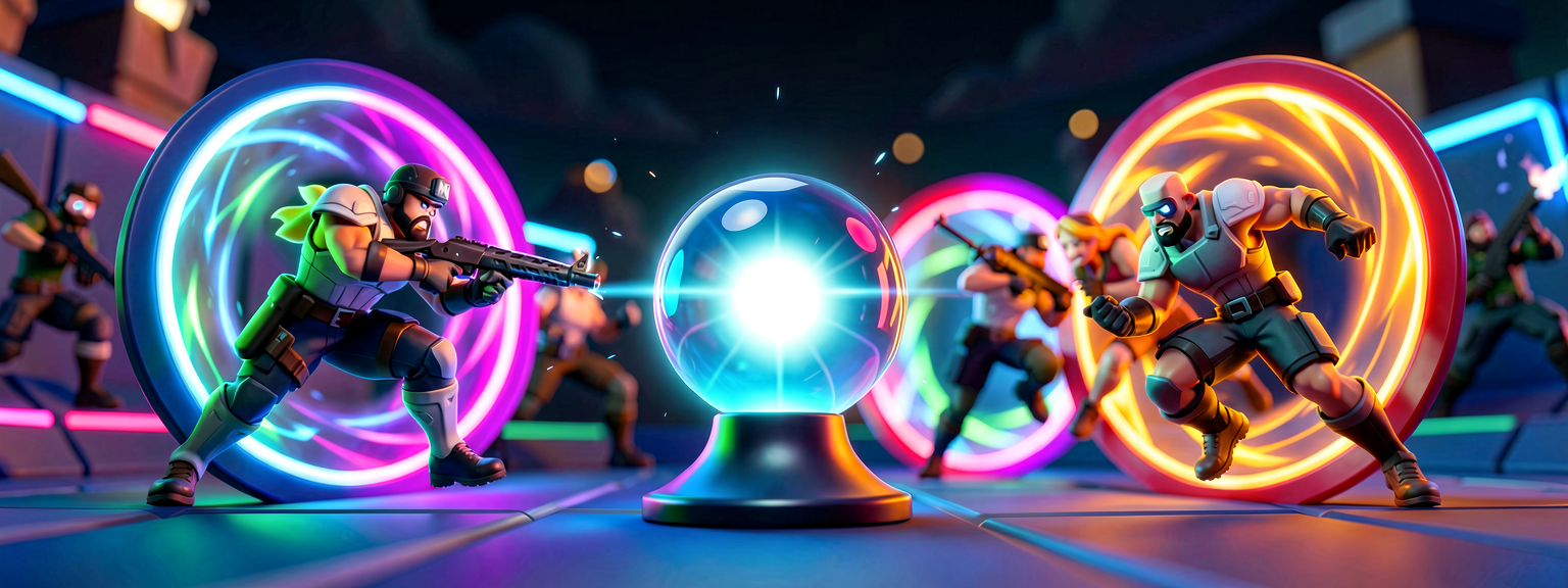 Red vs Blue in UEFN: Endless Team Warfare: 1. What it is