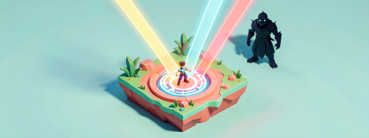 Capstone: The Bounce Arena: The insight: three small systems, one device