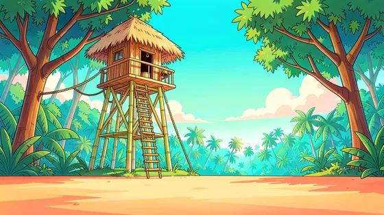 Bamboo Watchtower