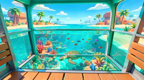 Glass-Bottom Boat