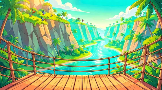 Rope-Bridge Canyon