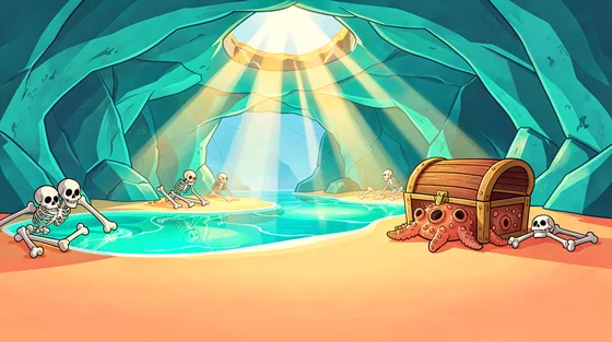 Skeleton Sea-Cave