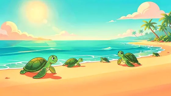 Sea-Turtle Sandbank