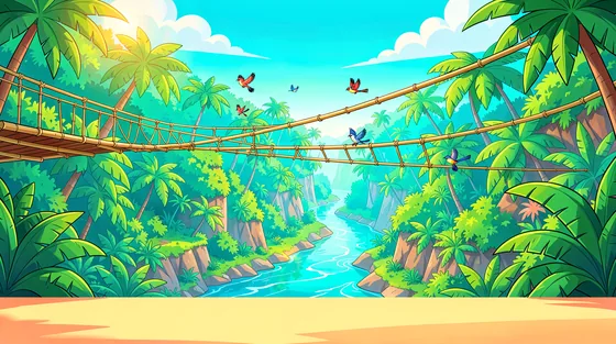 Jungle Zipline Run